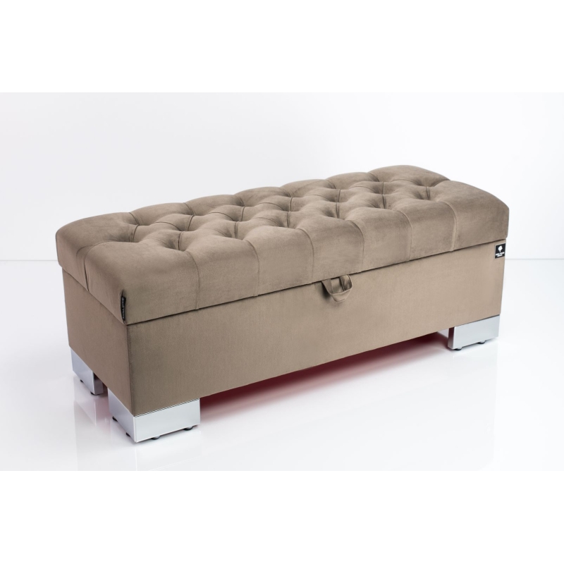 Tufted Storage Bench